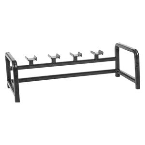 Goat and Lamb 4 Head Show Rail Farm and Ranch Toy  - Black Little Buster Toys